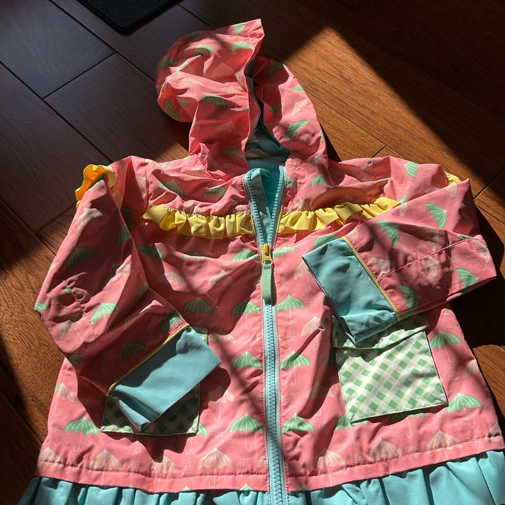 Girls rain coat